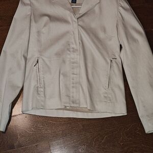 Express Women's Beige Blazer And Skirt